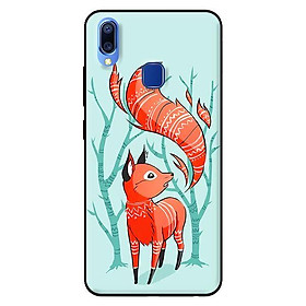 Ốp lưng in cho Vivo Y95 mẫu Cáo - Hàng chính hãng