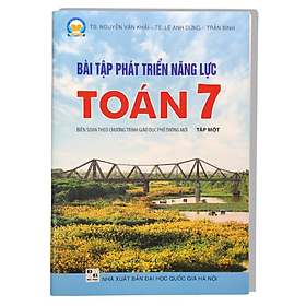 Sách Bài tập phát triển năng lực Toán 7 Tập 1 (Bám sát SGK Kết Nối)