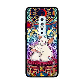 Ốp Lưng in cho Vivo V17 Pro Mẫu 12 Con Giáp Tí - Hàng Chính Hãng