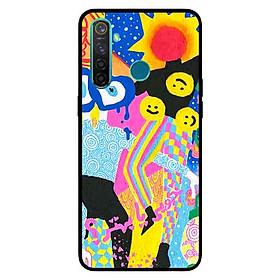 Ốp Lưng in cho Realme 5 Mẫu Họa Tiết Ánh Dương - Hàng Chính Hãng