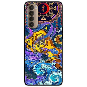 Ốp lưng dành cho Oppo Reno 4 Pro mẫu 12 Con Giáp Sửu