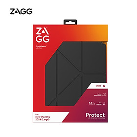 Ốp lưng ZAGG Crystal Palace Folio dành cho iPad (2024) Air 11 inch/Pro 11 inch/Air 13 inch/Pro 13 inch, bảo hành 12 tháng - Hàng chính hãng