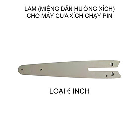 (Phụ kiện) Lam hoặc Xích cho máy cưa điện cầm tay, loại 4 inch, 6 inch tùy chọn