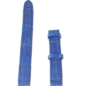 Dây Đồng Hồ Da Cá Sấu Size Nhỏ Huy Hoàng HT8263 - Xanh Dương