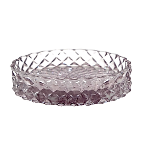 Dĩa Đựng Xà Phòng Thuỷ Tinh JULIET Màu Hồng W13.8xD9.2xH3Cm |Index Living Mall| Nội Thất Thái Lan