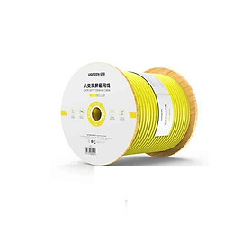 Ugreen 90517 Cáp mạng dài 100M 40Gbps CAT 8 S/FTP tốc độ 2000mHz 0.62±0.008mm Màu vàng NW151 Hàng chính hãng