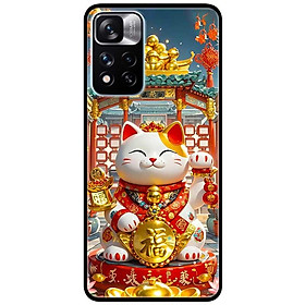 Ốp lưng Redmi Note 11 - 11s 4G - 11 5G - 11 Pro Quốc Tế - 11 Pro Xách Tay - Mèo Thần Tài Đẹp - Hàng Chính Hãng