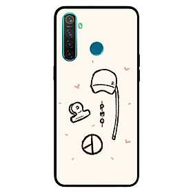 Ốp Lưng in cho Realme 5 Pro Mẫu Nón PMO - Hàng Chính Hãng