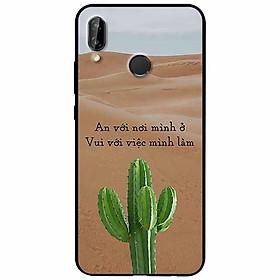 Ốp lưng in cho Huawei Nova 3i Mẫu An Với Nơi Mình Ở
