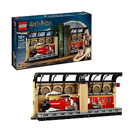 Đồ Chơi Lắp Ráp Trang Trí Kệ Sách: Tàu Tốc Hành Hogwarts LEGO HARRY POTTER 76450 (832 chi tiết)