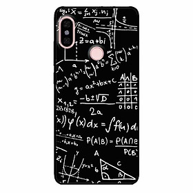 Ốp lưng in cho Xiaomi Redmi Note 5 Pro Mẫu Toán Học 1