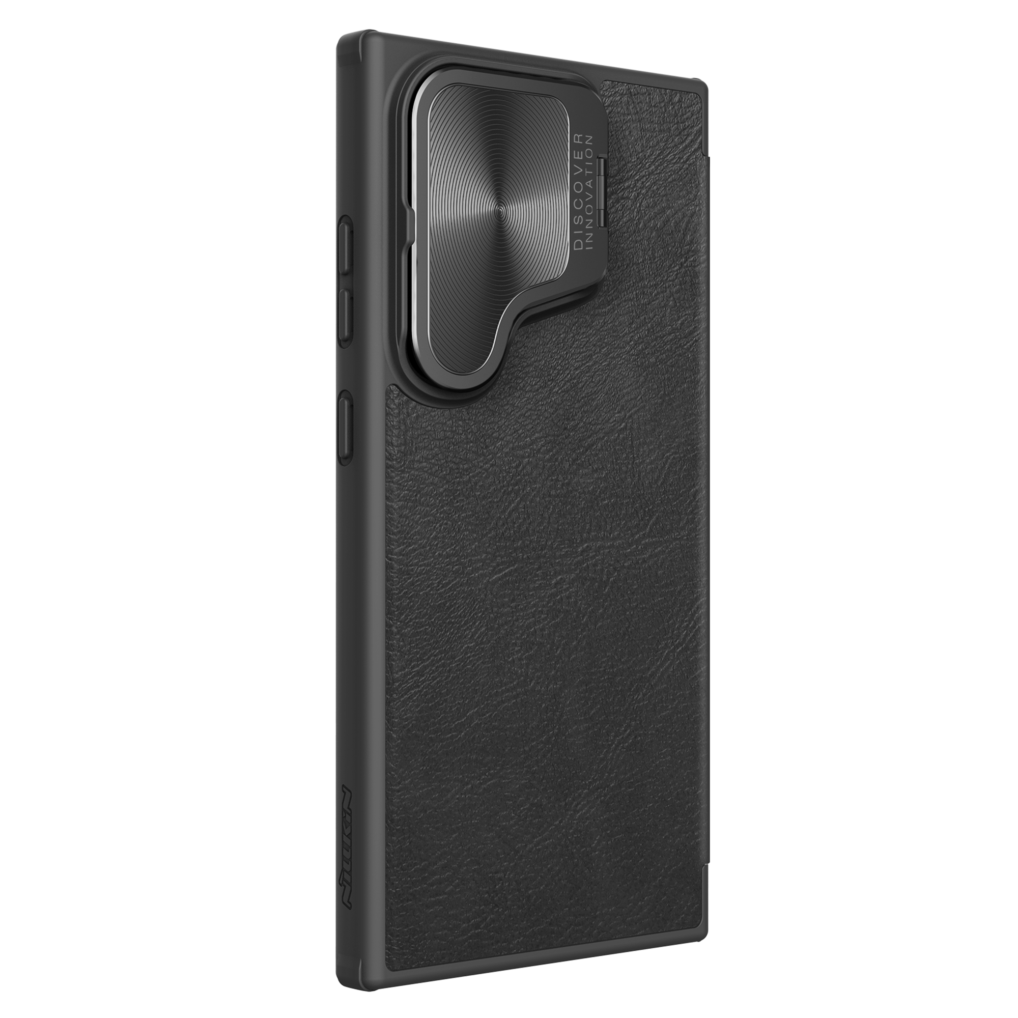 Ốp Lưng Nillkin Qin Prop Leather Case cho Samsung Galaxy S24 Ultra - Hàng Chính Hãng