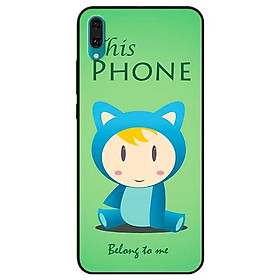 Ốp lưng dành cho Huawei Y7 Pro (2019) mẫu Mèo Xanh