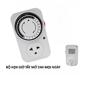 Bộ Hẹn Giờ Chạy Cơ, Phích Cắm Hẹn Giờ, Hàng Thái, Tự Động Bật Tắt 24h Trong Mọi Ngày, Tiện dụng và Bền Bỉ, Takyhome 8617