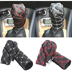BỘ VỎ CHÙM ĐẦU CẦN SỐ ỐP TAY PHANH TRANG TRÍ CỰC ĐẸP MẪU MỚI TRÊN XE HƠI ÔTÔ 