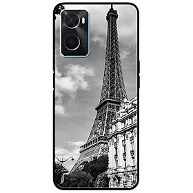 Ốp lưng cho Oppo A74 - A95 4G - A60 4G - A36 - A76 - A96 4G - Tháp Paris Xưa - Hàng Chính Hãng