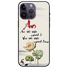 Ốp lưng dành cho Iphone 14 - Iphone 14 Plus - Iphone 14 Pro - Iphone 14 Pro Max - An Sen Trắng
