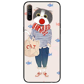 Ốp lưng dành cho Realme C3 mẫu Người Mèo