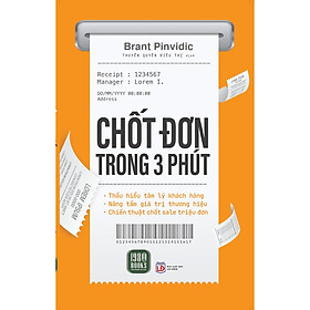 Cuốn Sách Marketing- Bán Hàng: Chốt Đơn Trong 3 Phút
