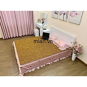 Chiếu Hạt Gỗ Pơ Mu kích thước 2,2mx2m - Chiếu gỗ Mian ( video , hình thật )
