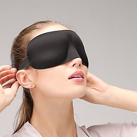Bịt Mắt Ngủ Kèm Bịt Tai Miếng Bịt Mắt 3D Khi Ngủ, Mặt Nạ Ngủ Nam Nữ Thoáng Khí Và Mềm Mại, Nhỏ Gọn, Tiện Dụng Ngủ Trưa Văn Phòng. Giao Mầu Ngẫu Nhiên
