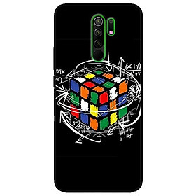 Ốp lưng dành cho Xiaomi Redmi 9 mẫu Rubik Toán Học