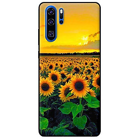 Ốp lưng in cho Huawei P30 Pro Hoa Hướng Dương - Hàng chính hãng