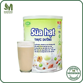 Sữa Hạt Thực Dưỡng Soyna 800g, Thuần Thực Vật 9 Loại Hạt Cao Cấp - Lợi Sữa Cho Mẹ Bầu Và Sau Sinh, Bổ Sung Dinh Dưỡng Cho Người Ăn Chay, Tiểu Đường, Tim Mạch, Mỡ Máu, Xương Khớp, Hỗ Trợ Kiểm Soát Tăng Hoặc Giảm Cân Nặng - Tặng Bột Sữa Mầm Gạo Lứt 300g