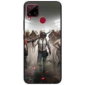 Ốp lưng dành cho Realme C15 mẫu PUBG Nhà Kính
