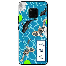 Ốp in cho Huawei Mate 20 Pro Cá Koi Thủy - Hàng chính hãng