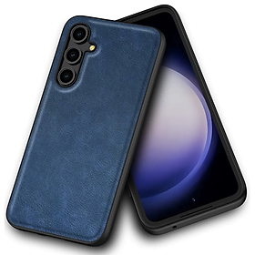 Ốp lưng da cho Samsung Galaxy A55 5G, A35 5G, A25 5G, A15, A05s hãng X-level cao cấp viền mềm chống sốc - Hàng chính hãng