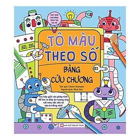 Sách - Tô Màu Theo Số Bảng Cửu Chương - Tân Việt Books