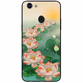 Ốp lưng in cho Oppo F5 Youth Mẫu Bảy Đóa Sen