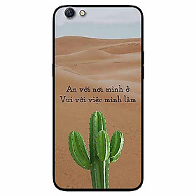 Ốp lưng in cho Oppo F3 Plus Mẫu An Với Nơi Mình Ở