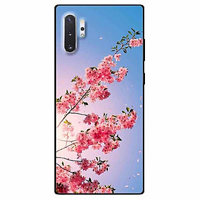 Ốp lưng dành cho Samsung Note 10 Plus mẫu Hoa Đào Rơi