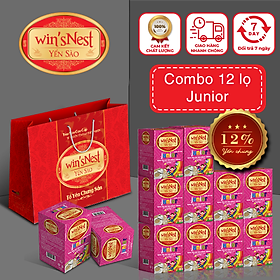 Combo 12 Lọ Nước yến sào win