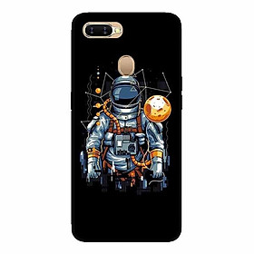 Ốp lưng in cho Realme 2 Pro Phi Hành Gia Mặt Trăng