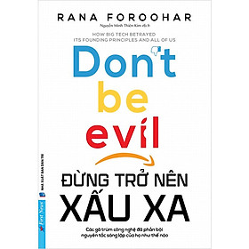 Đừng Trở Nên Xấu Xa (Bìa mềm)-BOOKCITY