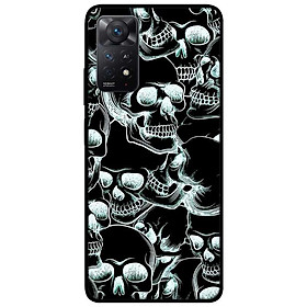 Ốp lưng dành cho Xiaomi Redmi Note 11 Pro 5G - Lâu Trắng Đen