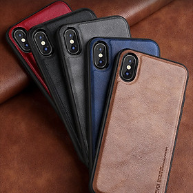 Ốp lưng da cho iPhone X, Xr, Xs Max, iPhone 11, 11 Pro, 11 Pro Max hãng X-level cao cấp viền mềm chống sốc - Hàng chính hãng