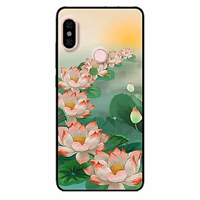 Ốp lưng in cho Xiaomi Redmi Note 5 Pro Mẫu Bảy Đóa Sen