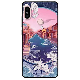 Ốp lưng in cho Xiaomi Redmi Note 6 Pro Mẫu Khung Cảnh