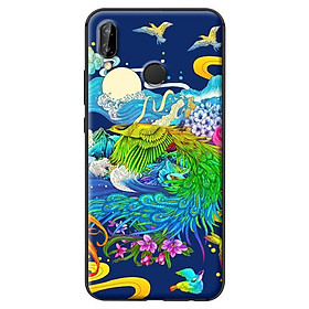 Ốp in cho Huawei Nova 3E Phượng Hoàng Xanh - Hàng chính hãng