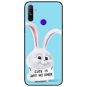 Ốp lưng dành cho Realme C3 mẫu Thỏ Đeo Bảng