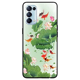 Ốp lưng dành cho Oppo Reno 5 mẫu Cá Tập Hợp