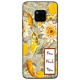 Ốp in cho Huawei Mate 20 Pro Cá Koi Kim - Hàng chính hãng