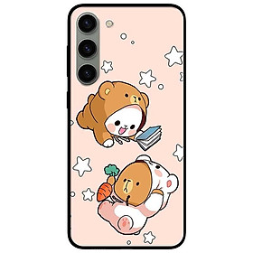 Ốp lưng dành cho Samsung S23 - S23 Plus - S23 Ultra - A34 5G - A54 5G mẫu Hai Chú Gấu Bay