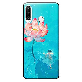 Ốp in cho Huawei P30 Lite Thiếu Nữ Và Sen - Hàng chính hãng
