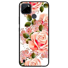 Ốp lưng dành cho Realme C21Y - C25Y mẫu Hoa Hồng Nhạt