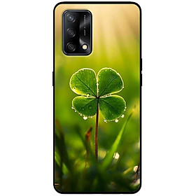Ốp lưng cho Oppo A74 - A95 4G - A60 4G - A36 - A76 - A96 4G - Cỏ May Mắn Vươn Lên - Hàng Chính Hãng